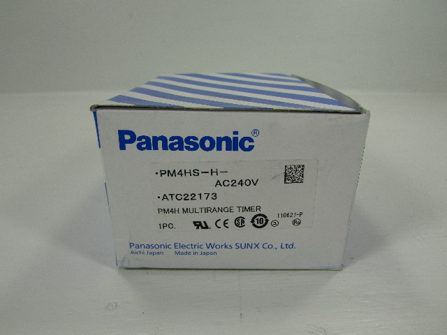 NEW PANASONIC PM4HS-H-AC240V MULTIRANGE TIMER