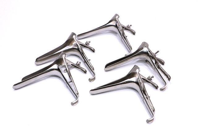 * LOT OF (5) HENRY SCHEIN 104-5543 SPECULUM VAGINAL PEDERSON HSI