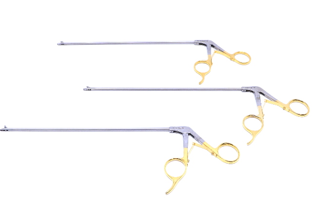 * LOT OF (3) GYNEX 1050 RING HANDLE BIOPSY PUNCH 24cm SHAFT