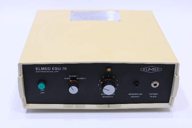 * ELMED ESU 70 ELECTOSURGICAL UNIT