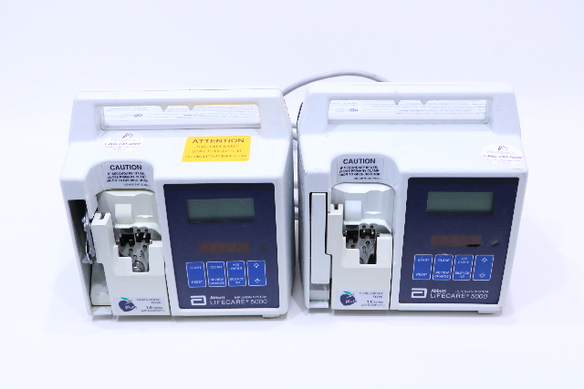 * LOT OF (2) HOSPIRA LIFECARE 5000 INFUSION PUMP
