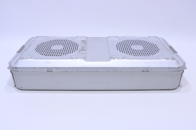 * AESCULAP DBP JN440 STERILIZATION CONTAINER CASE 21-3/4 x 10-1/4 x 3-3/4"