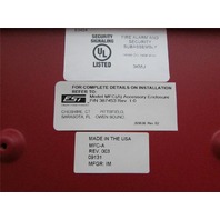 * NIB EST MFC-A FIRE ACCESSORY ENCLOSURE BOX P/N 387453
