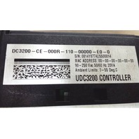* HONEYWELL UDC3200 DC3200-CE-000R-110-00000-E0-0 TEMPERATURE CONTROLLER *WARRANTY*