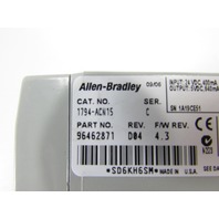 ALLEN BRADLEY 1794-ACN15 CONTROLNET ADAPTER