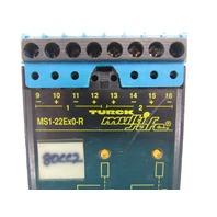 TURCK MS1-22EX0-R MULTISAFE SWITCHING AMPLIFIER 90-132VAC