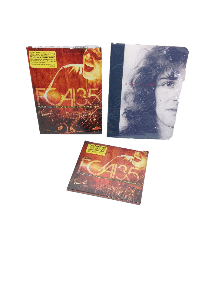 Peter Frampton Best of FCA!35 Tour CD, DVD "A Walk in My Shoes" Autographed Signed