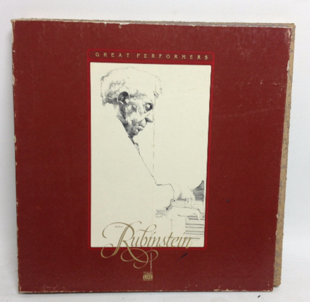 VINTAGE Arthur Rubinstein Great Performers LP Collection Vinyl Record (3 discs)