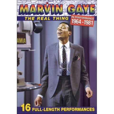 NEW Marvin Gaye DVD The Real Thing (In Performance 1964-1981, 16 Performances)