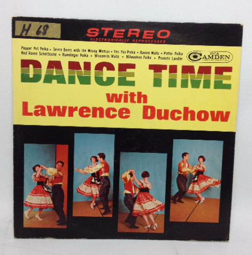 VINTAGE 1964 Dance Time with Lawrence Duchow CAS-839 LP Record Vinyl