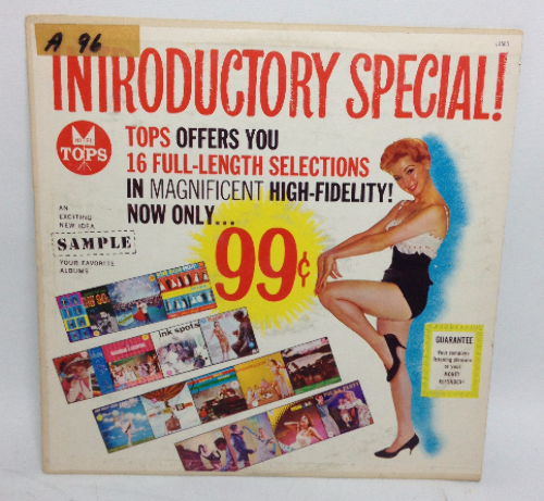VINTAGE Introductory Special Tops Sampler LP L1666 Vinyl Record