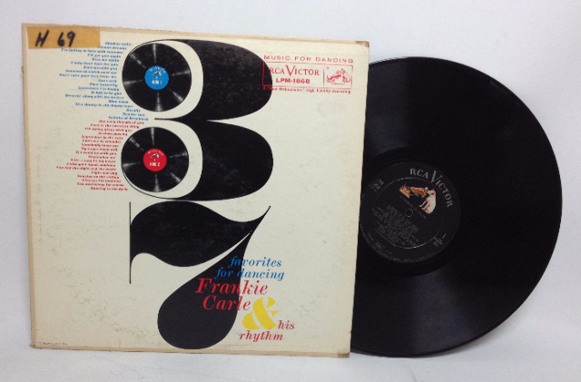 VINTAGE 1958 37 Favorites for Dancing FRANKIE CARLE & his Rhythm LP Vinyl Record