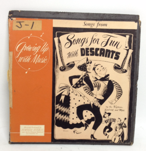 RARE VINTAGE Songs for Fun with DESCANTS LP Box Set Vinyl Record