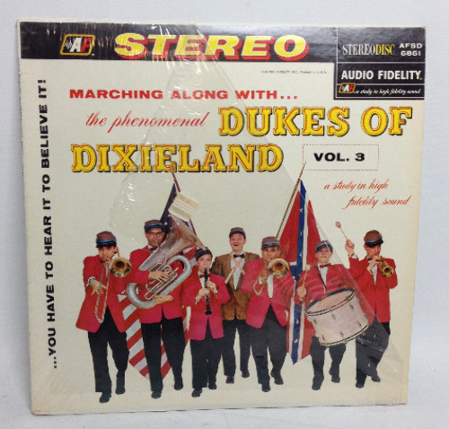 VINTAGE 1958 The Phenomenal Dukes of Dixieland Vol 3 LP Vinyl Record