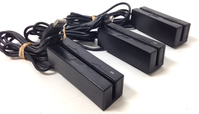 A Lot of 3 Magtek Mini Credit Card Readers #2104018