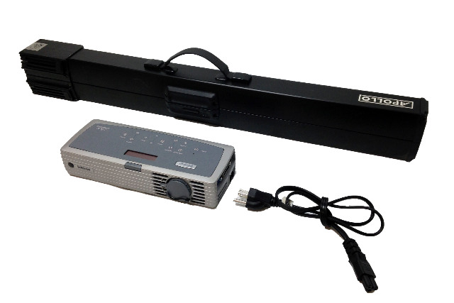InFocus LP120 Projector 368 Lamp Hours Used with 40" Apollo Screen