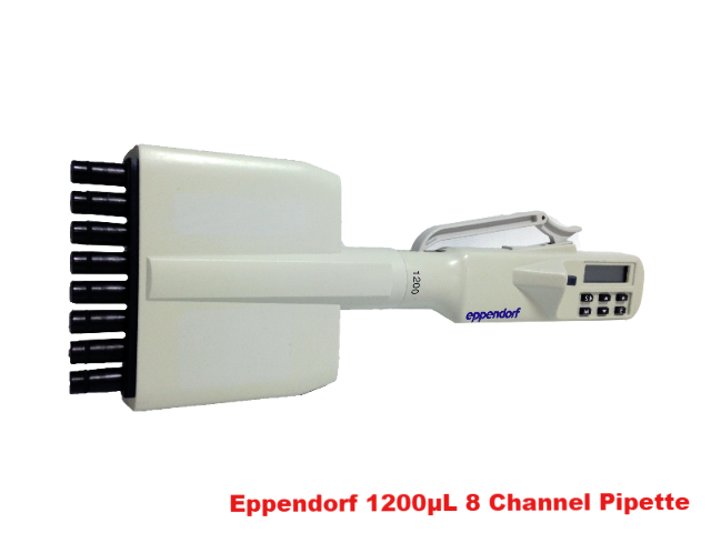Eppendorf 1200µL 8 Channel Pippette