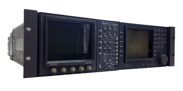 Tektronix WFM 601M Serial Component Monitor and VideoTek TVM-710 Video Analyzer