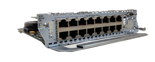 Cisco NM-ESW-16-PWR 16 Port 10/100/1000 Ethernet Network Module Card