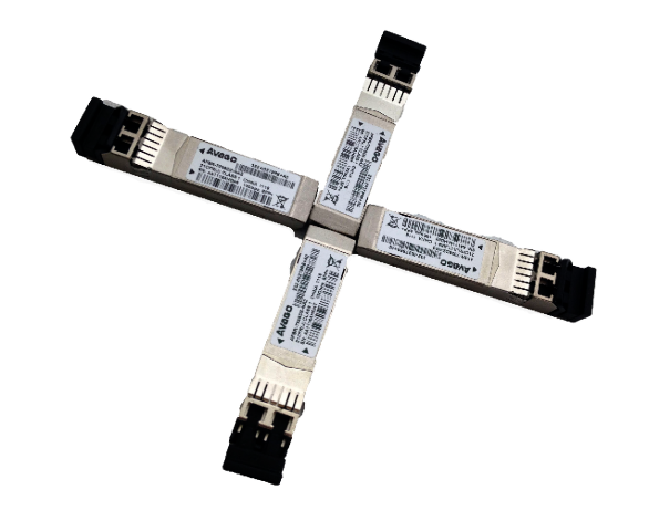 Lot of 4 Avago AFBR-703SDZ-NA2 10Gbps, SFP