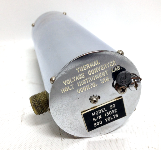 Holt Thermal Voltage Converter Model 20 S/N 13032 200 Volts