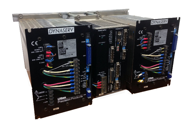 Lot Of 2 Yokogawa Dynaserv SR1015B82 DD Servo Actuator With Fineserv MK II Axis Controller