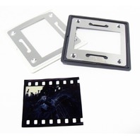 80 GEPE Anti Newton Glass Slide Mounts 24 x 36mm 2mm Gray/White LOT of 80