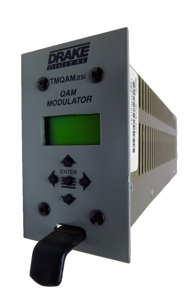 Drake Digital Qam Modulator TMQAMasi ASI output ElectronicDepot USA