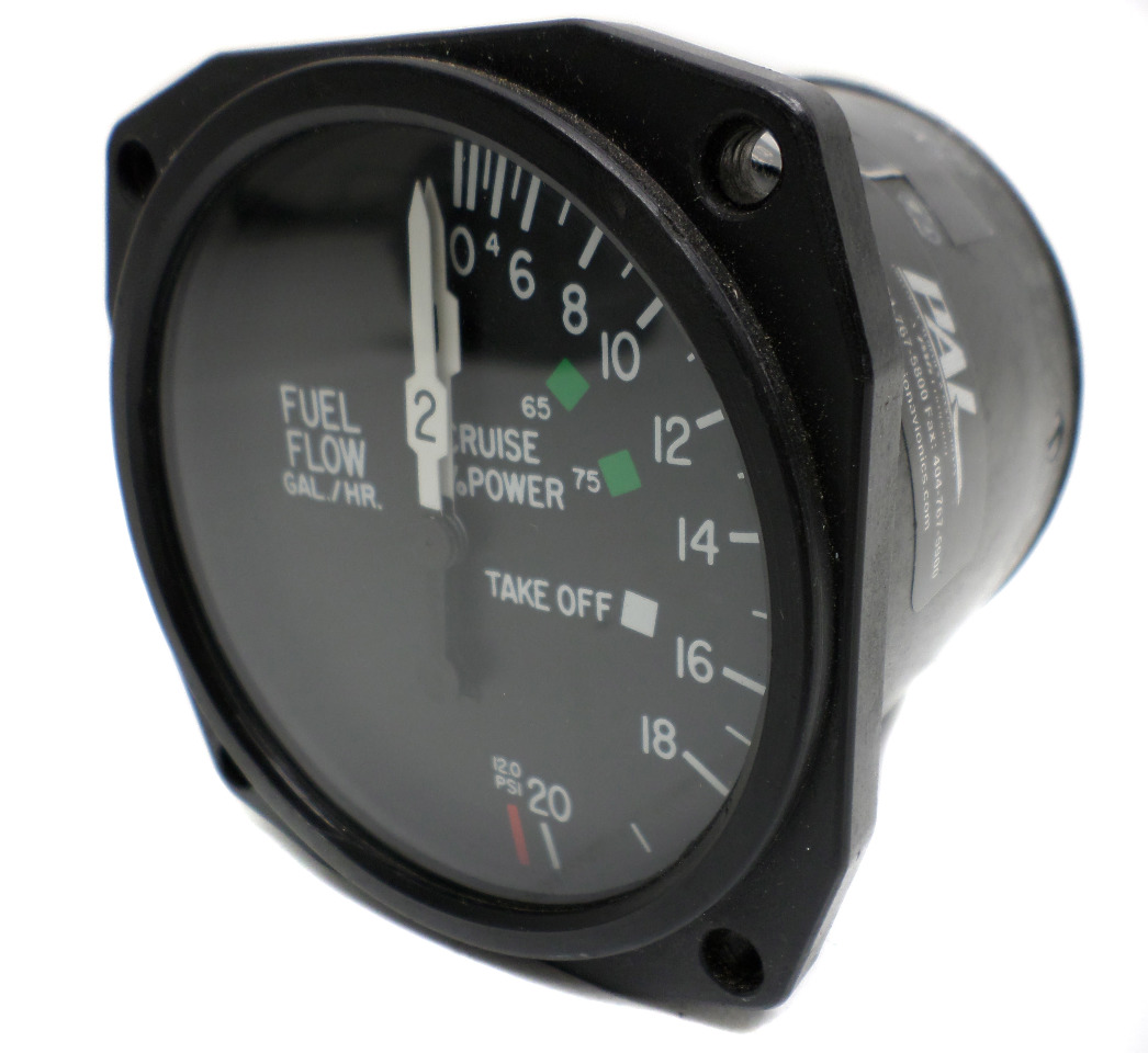 Precision Avionics Instruments 1U0280043 Duel Fuel Flow