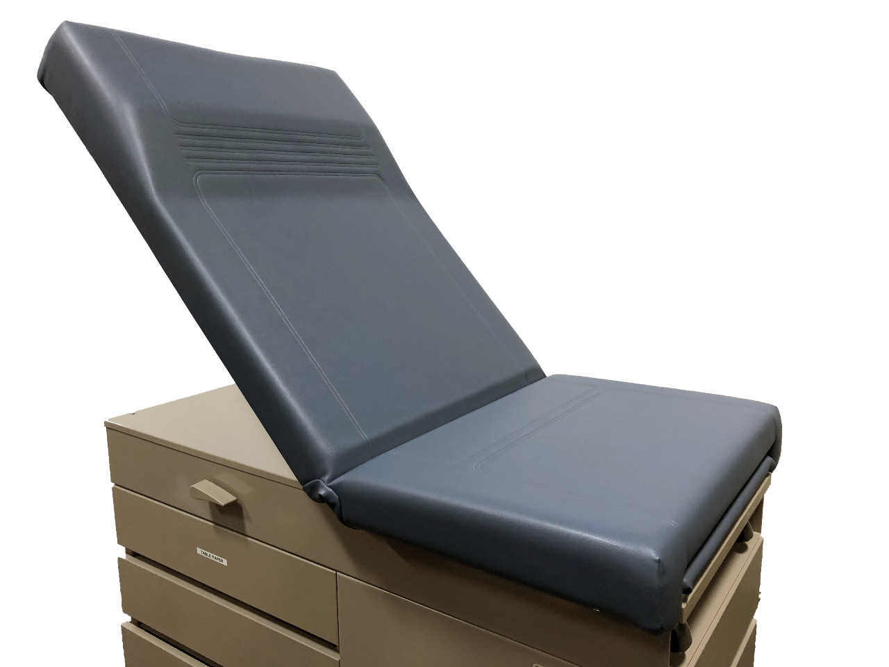 Midmark Ritter 104 Exam Table with Stirrups Blue 1040352021
