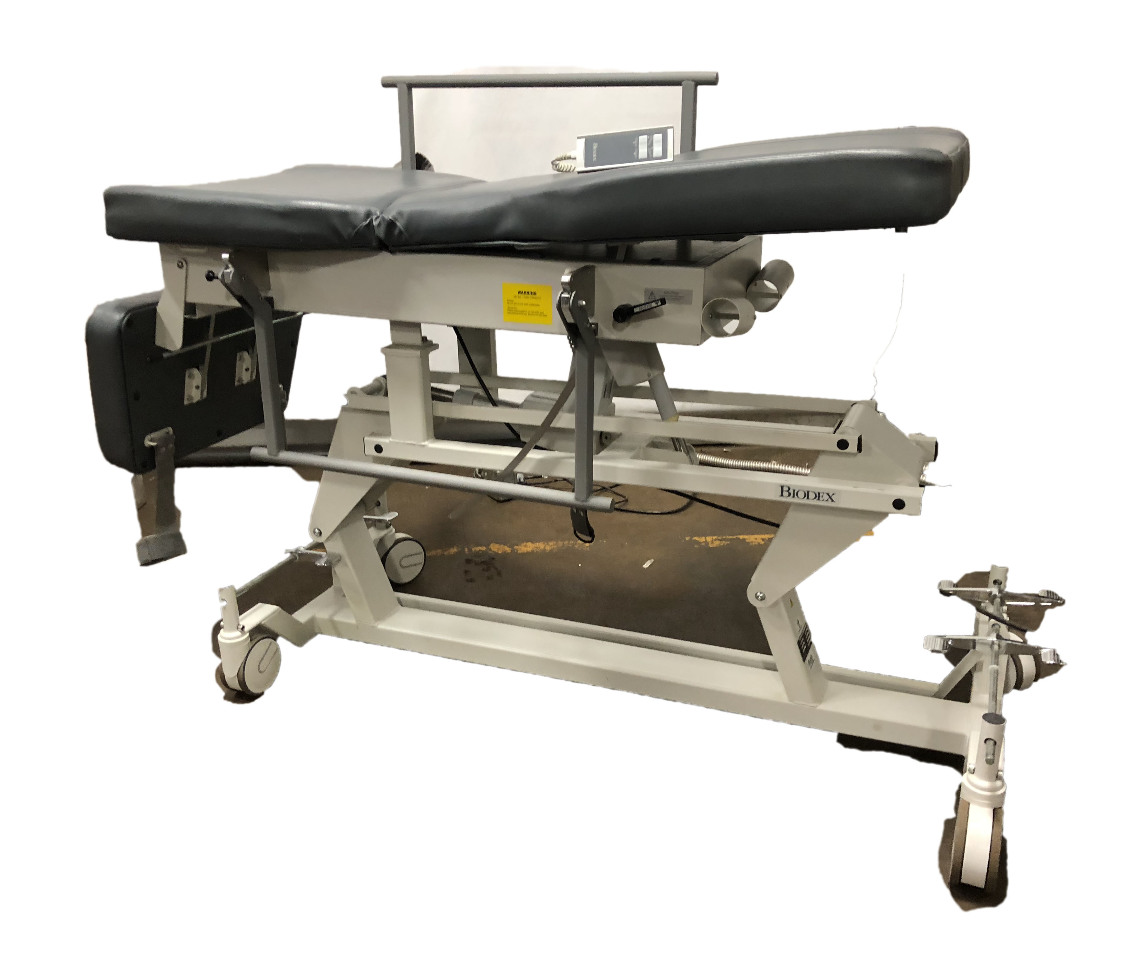 Biodex Ultra Pro Ultrasound Table 056694 with stirrups