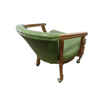 VINTAGE Old Hickory Furniture Company roll around office style chairs