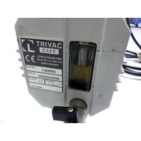 Leybold Vacuum TRIVAC  D 2,5 E 140000 E2  w/ Hanning Elektro-werke E7B4B3-7-351