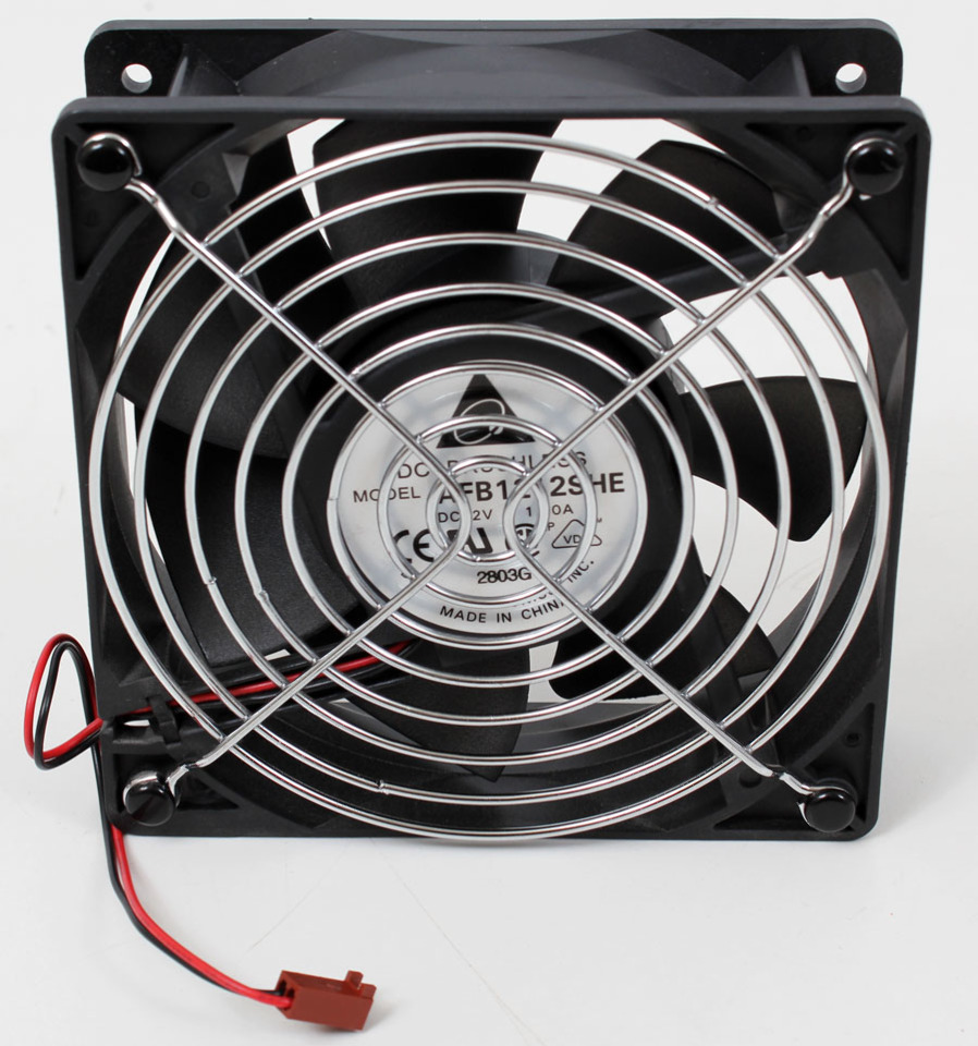 Delta AFB1212SHE DC 12V 1.60A Brushless Cooling Fan 120x120mm w/ Grill