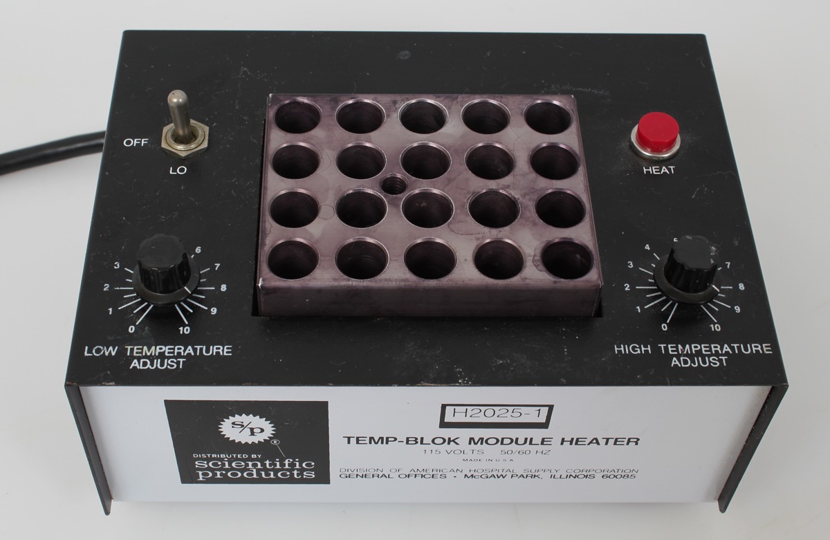 Scientific Products Lab Line TempBlok Heater H20251 with 20 Slot