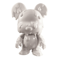 Melting Bear Toy2R DIY 5" Mini Qee -White Edition-
