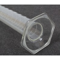 Kimble KIMAX Glass 500ml #20039 Metric Graduated Cylinder Hex Base #32 Joint Top