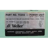 Weller TC202 Soldering Station with TC201 Soldering Pencil