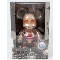 Official Jason Freeny 7" Transparent Anatomy Visible Qee Bear Toy2R *Blem*