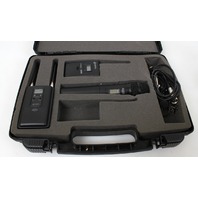 Azden 330LH Dual-Channel Wireless System Microphones, Receiver, and Transmitter