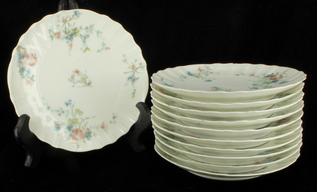 ANTIQUE VICTORIAN THEODORE HAVILAND LIMOGES PORCELAIN DESSERT PLATE ... ANTIQUE VICTORIAN THEODORE HAVILAND LIMOGES PORCELAIN DESSERT PLATE ...