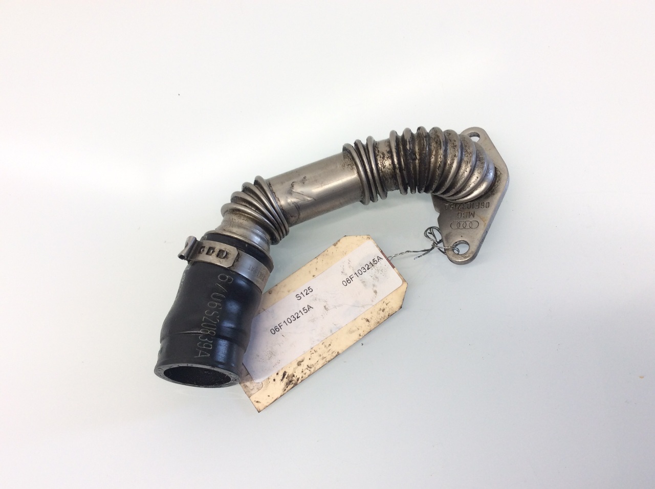 2006 2007 2008 Volkswagen Passat Gti Jetta Audi 2.0 BPY crankcase vent pipe