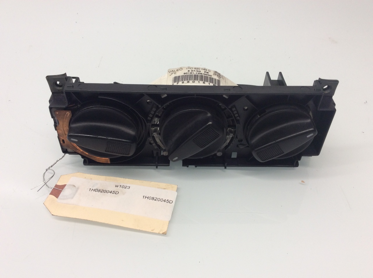 1999 2000 2001 2002 Volkswagen Cabrio Climate Temperature Control Panel OEM