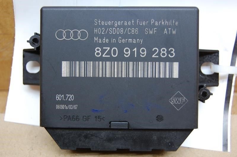 2002 2003 2004 2005 Audi A6 S6 Allroad Parking Assist Control Module - 8Z0919283 OEM