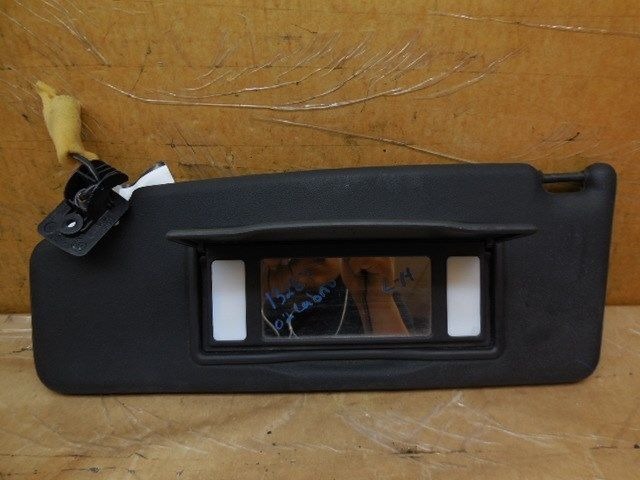 1999 2000 2001 Volkswagen Cabrio left sun visor 1H0857551 black OEM