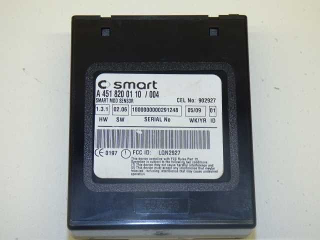 Smart Fortwo Motion Security Mdd Sensor Module 4518200110 OEM