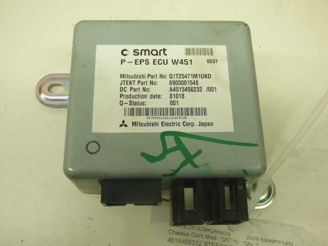 2008 2009 2010 2011 2012 2013 2014 2015 Smart Fortwo Steering Module Computer OEM