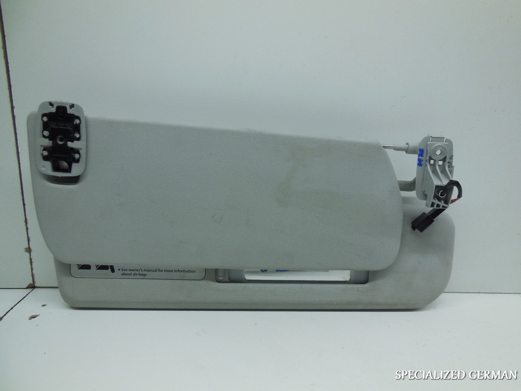 2006 2007 2008 Volkswagen Passat right sunvisor 3C0857552D grey OEM