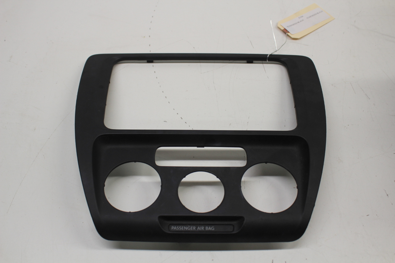 2012-2014 Volkswagen Jetta Center Dash Radio Trim Bezel Black 5C6858069 OEM