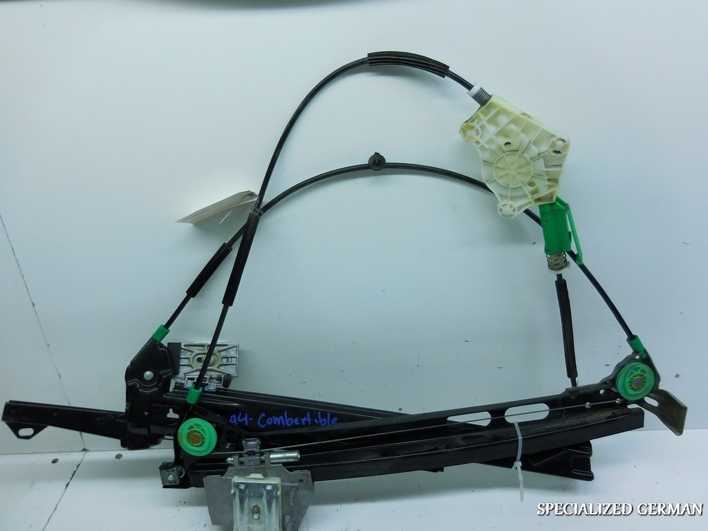 2003 2004 2005 2006 - 2008 2009 Audi A4 Cabriolet Right Front Window Regulator OEM